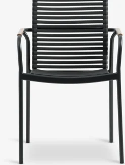 NABEChaise empilable NABE noir