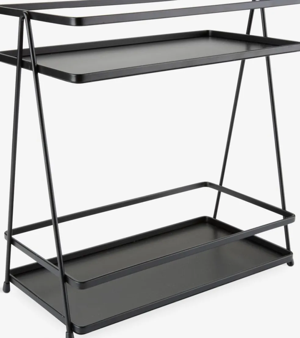 NACKAÉtagère de salle de bain NACKA l14xL26xH28cm noir