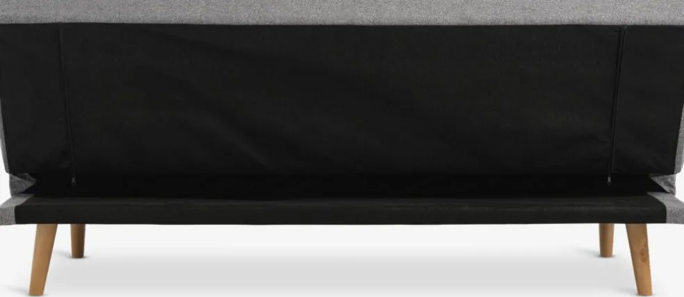 NEJEDECanapé convertible NEJEDE tissu gris clair