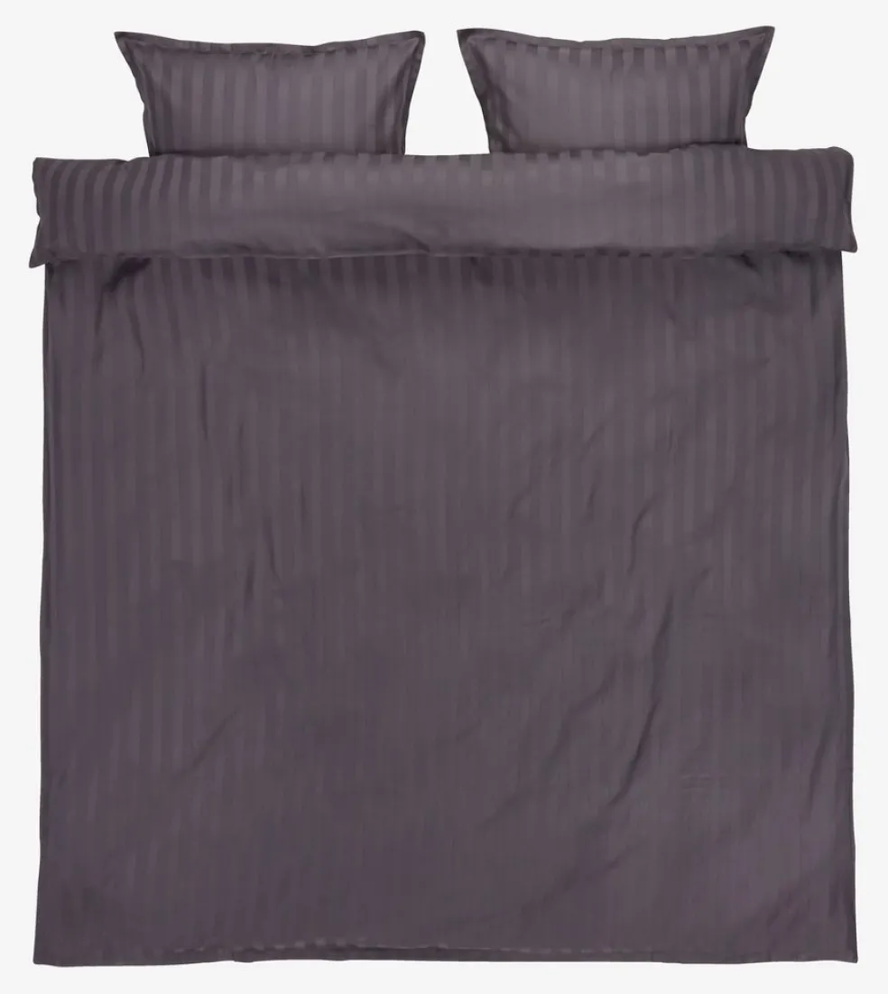 NELLGoldParure de lit Satin NELL 240x220 anthracite
