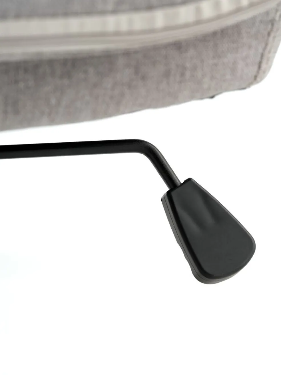 NIMTOFTEFauteuil de bureau NIMTOFTE tissu gris/noir