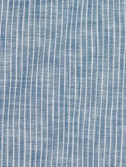 NINNAGoldParure de lit NINNA Fils teints 240x220 bleu