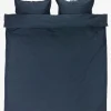 NIRAPlusParure de lit Satin NIRA 240x220 bleu foncé