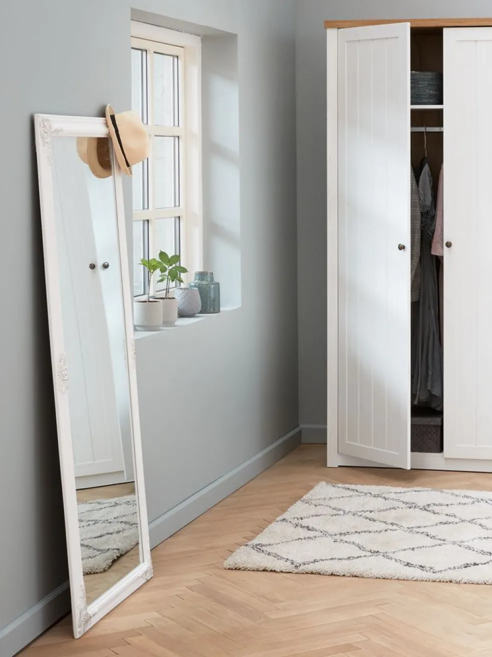 NORDBORGMiroir NORDBORG 72x162 blanc