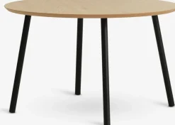 NYBOTable basse NYBO Ø70 coloris chêne chaud/noir