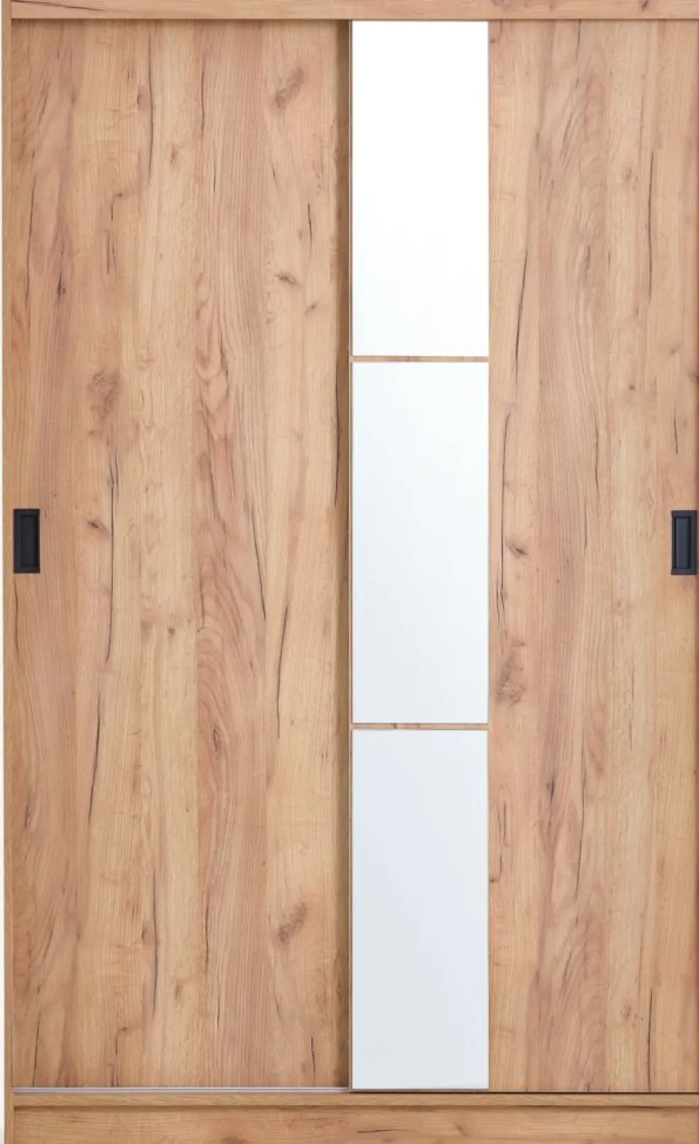 ODDERArmoire ODDER 120x201 a/miroir coloris chêne naturel