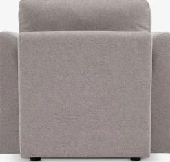 OKSBYCanapé modulable OKSBY 1pers. a/rangement tissu sable