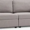 OKSBYCanapé modulable OKSBY 2pers. a/rangement tissu sable