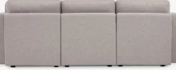 OKSBYCanapé modulable OKSBY 5pers. extrémité a/rangement sable