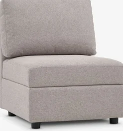 OKSBYModule canapé OKSBY central a/rangement tissu sable