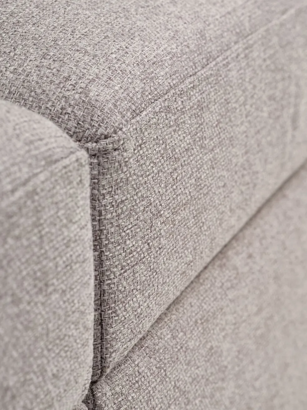 OKSBYModule canapé OKSBY central a/rangement tissu sable
