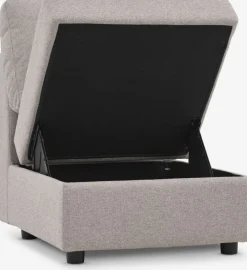 OKSBYModule canapé OKSBY central a/rangement tissu sable