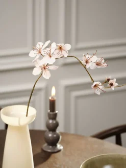 OLAFleur artificielle OLA H80cm blanche à suspendre
