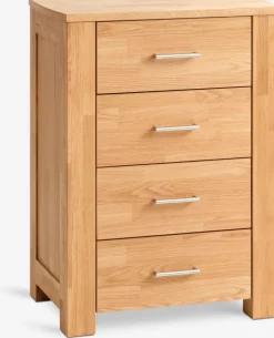 OLDECommode 4 tiroirs OLDE chêne naturel