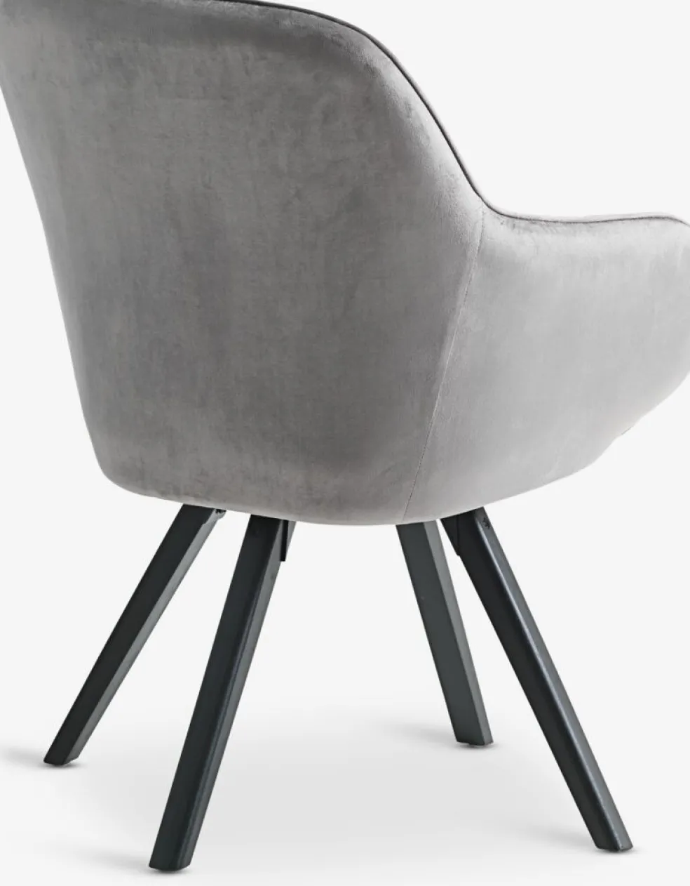 ONSEVIGFauteuil ONSEVIG velours gris/noir