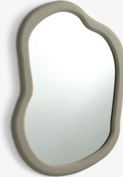 ONSILDMiroir ONSILD 44x60 forme organique sable clair