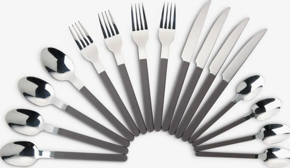 OVESet de couverts OVE brun 16pcs/pqt