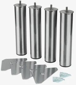 PYTTELVAPieds de lit Ø5xH23cm PYTTELVA acier 4pcs/pqt