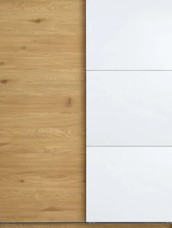 RABERGArmoire RABERG 150x200 a/miroir coloris chêne chaud