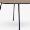 RANGSTRUPTable de jardin RANGSTRUP Ø130 naturel/noir