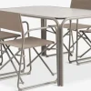 RAUMA + LIFJELLRAUMA L140 table + 4 LIFJELL chaises sable foncé