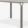 RAUMATable de jardin RAUMA l90xL140 sable foncé