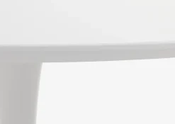 RINGSTEDTable RINGSTED Ø100 blanc