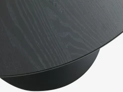 RINGSTEDTable RINGSTED Ø100 placage frêne noir