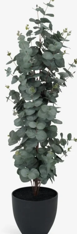 RIPAPlante artificielle RIPA H90cm eucalyptus vert