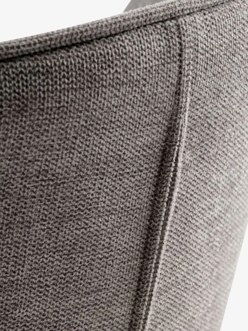 RISSKOVChaise RISSKOV tissu gris clair/noir