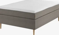 ROGGAGoldLit sommier tapissier 140x200cm ROGGA Gris-21 Moyen