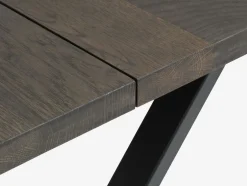ROSKILDETable ROSKILDE 80x140 chêne foncé