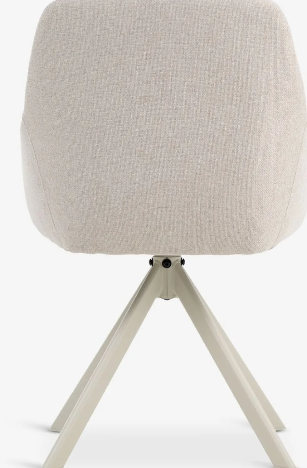 ROSTRUPChaise ROSTRUP pivotante tissu beige