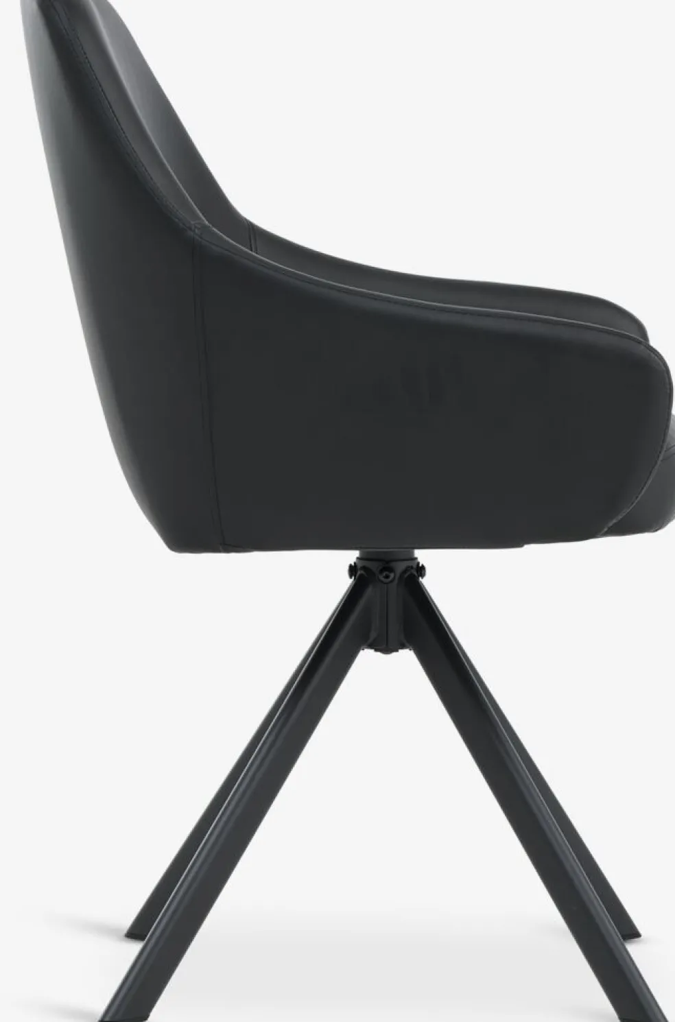 ROSTRUPChaise ROSTRUP pivotante noir