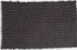 ROSVIKPlusTapis de bain ROSVIK 50x80cm chenille anthracite