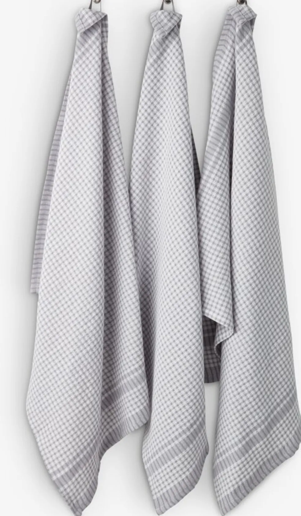 SANDARVETorchon SANDARVE 50x70 gris 3pcs/pqt
