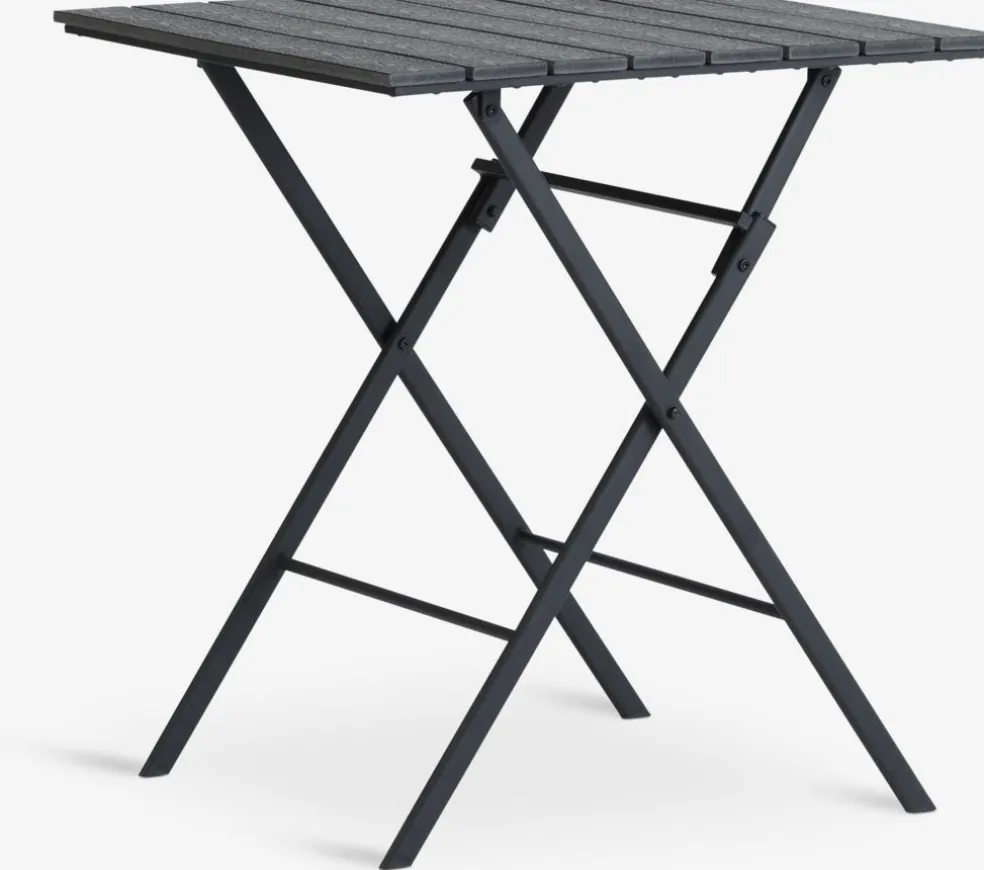 SANDVIKA + AIDTSANDVIKA L65 table + 2 AIDT chaises noir