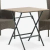 SANDVIKA + AIDTSANDVIKA L65 table + 2 AIDT chaises naturel