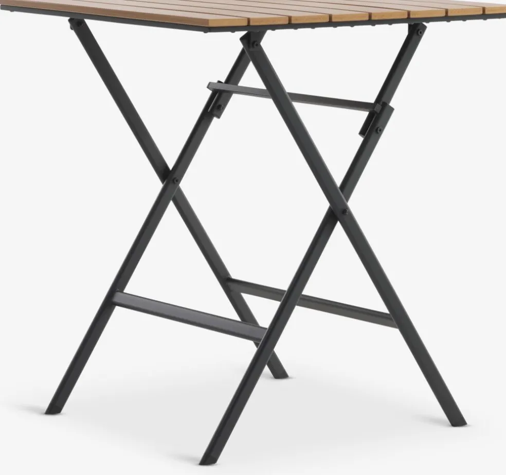 SANDVIKA + GUDHJEMSANDVIKA L65 table + 2 GUDHJEM chaises naturel