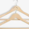 SIGFRIDCintres SIGFRID L45cm bois p/manteau 2pcs/pqt