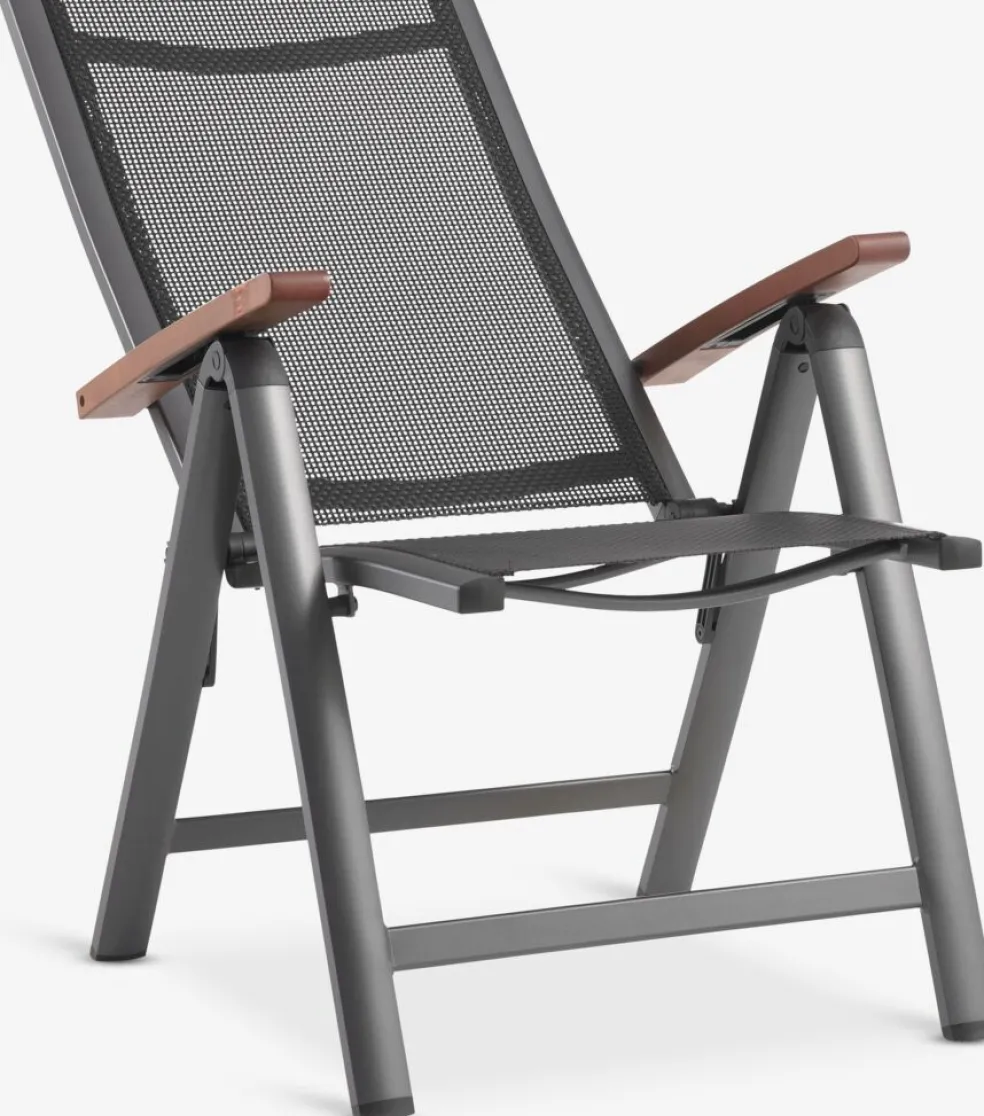 SIRDAL + SIRDALSIRDAL L149 table eucalyptus + 4 SIRDAL chaises gris