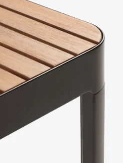 SIRDAL + SIRDALSIRDAL L211 table eucalyptus + 4 SIRDAL chaises gris