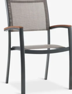 SIRDALChaise empilable SIRDAL gris