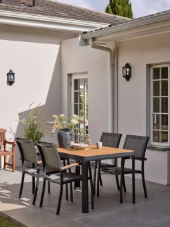 SIRDALChaise empilable SIRDAL gris