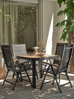 SIRDALTable de jardin SIRDAL l91xL91 eucalyptus