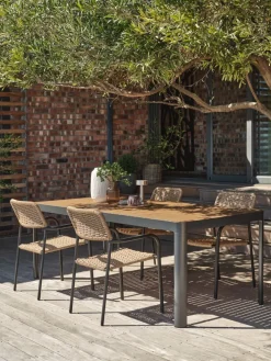 SIRDALTable de jardin SIRDAL l91xL211 eucalyptus