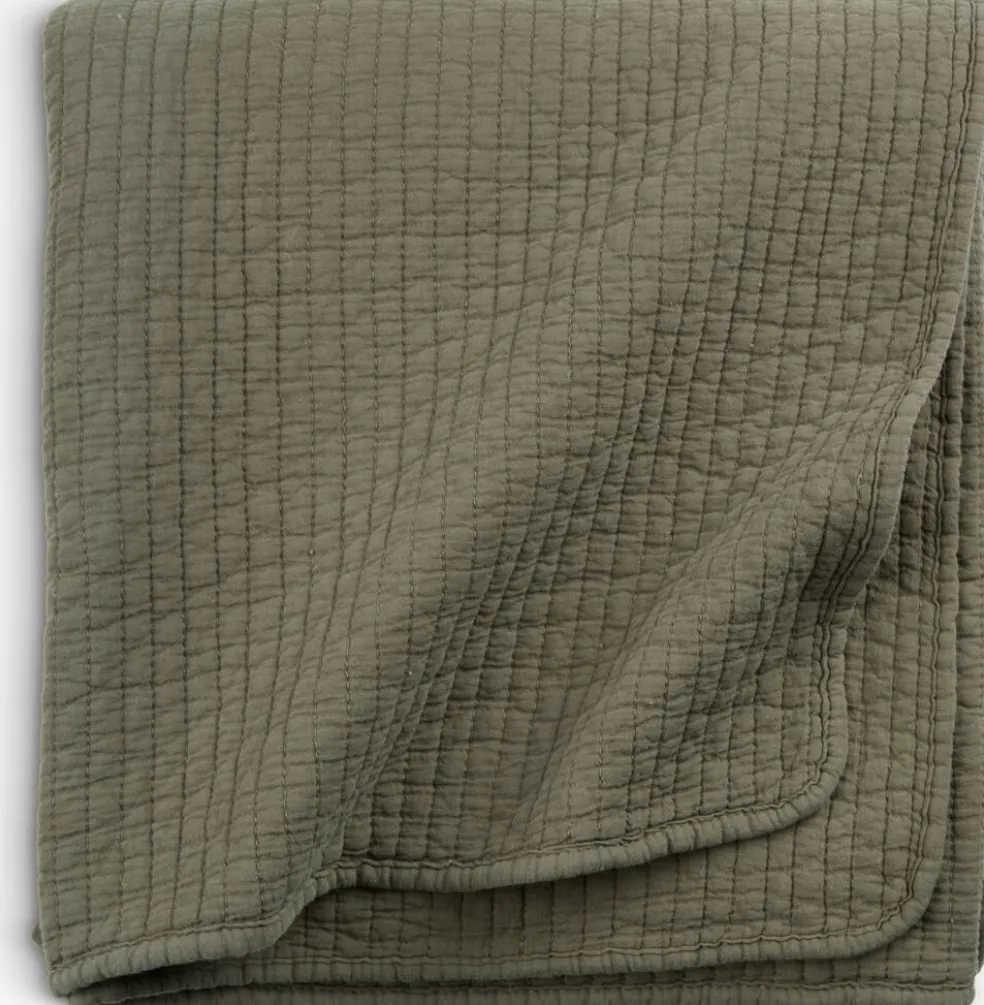 SIVBLOMCouverture matelassée SIVBLOM 130x180 vert foncé