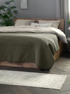 SIVBLOMCouverture matelassée SIVBLOM 130x180 vert foncé