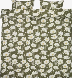 SIWPlusParure de lit Flanelle SIW 240x220 olive