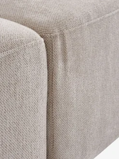 SKEJBYCanapé modulable SKEJBY 3 personnes tissu beige